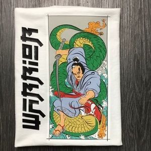Samurai art piece tshirt(in color)